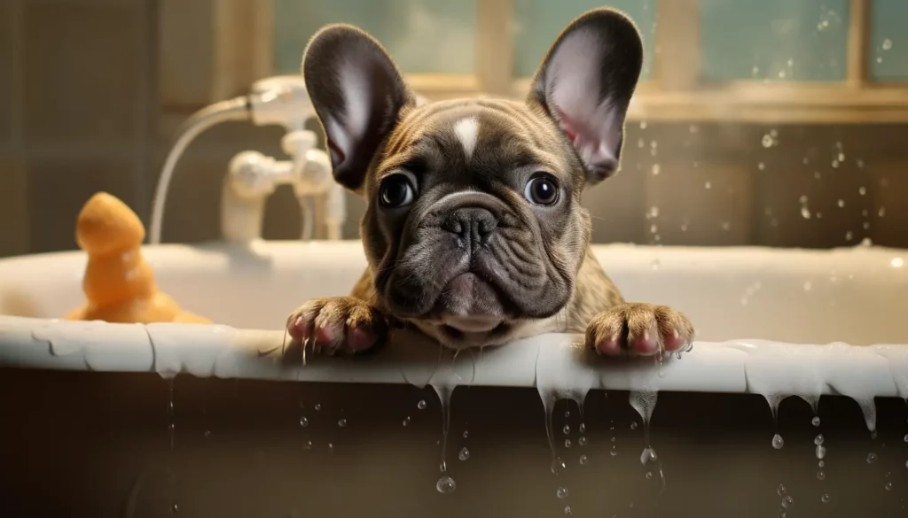 At What Age Can I Bathe My French Bulldog Puppy