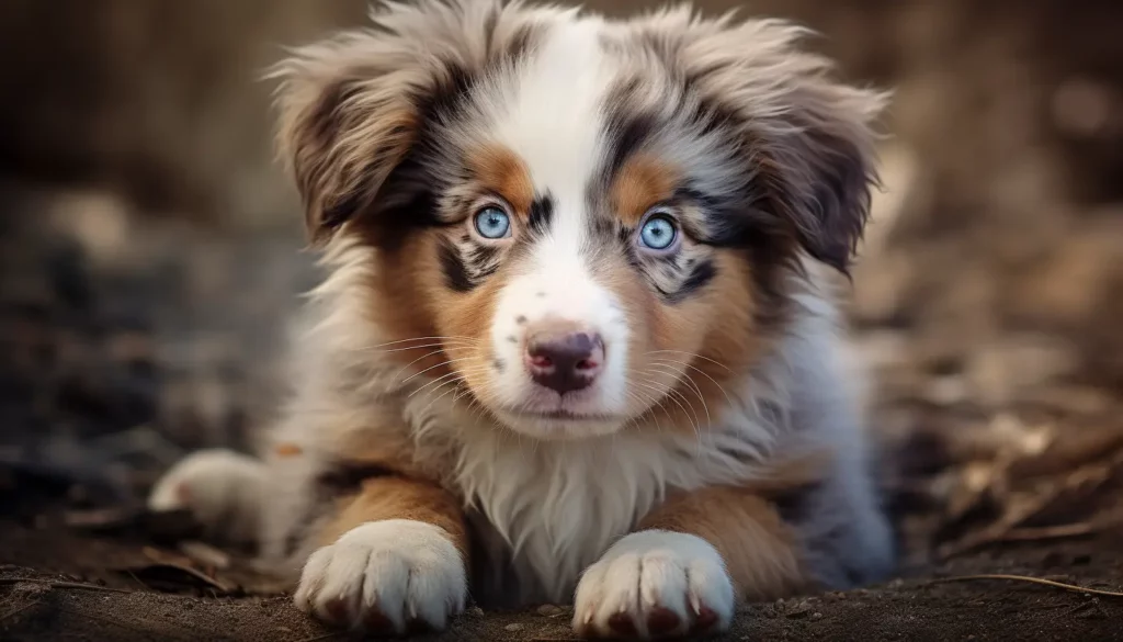 Australian Shepherd Puppy Eye Color Change