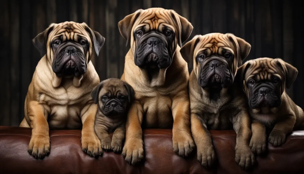 Bullmastiff Growth Stages